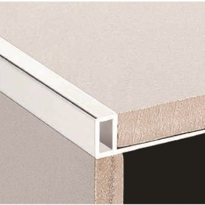 Alum Contempo Edge 1M X 8mm Brush Finish