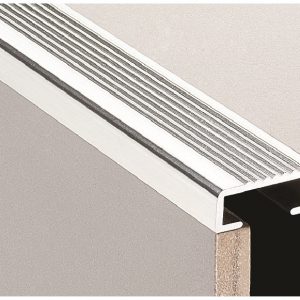 3 Metre Step Edge 8mm Bright Silver