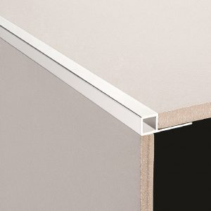 3 Metre Aluminium Square Edge 12mm Brush Finish