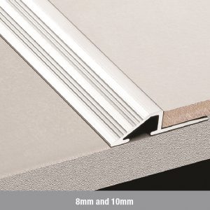 1 Metre Transition Edge 12mm Bright Silver