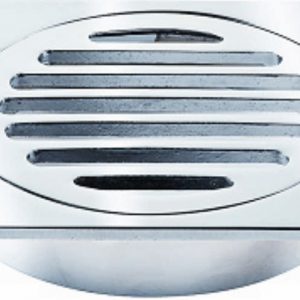 Floor Drain - Square 50mm Chrome Plated Brass