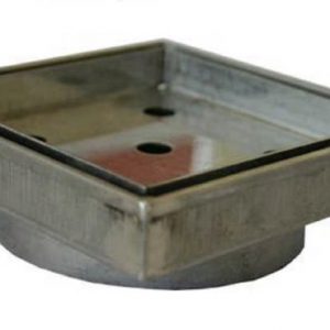 Floor Drain S/Steel 110X110mm Tile-In Cover - 45mm Outlet 316 Gr