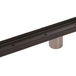 Floor Long Drain Black 1200mm Tile-In Cover 316 S/Steel