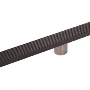 Floor Long Drain Black - 900mm Grate Cover 316 S/Steel