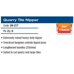 Alternative view of Quarry Tile Nipper