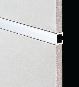 3 Metre Listello Trim 10mm Bright Silver