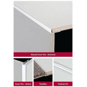 1 Metre Aluminium Angle 18mm Plain