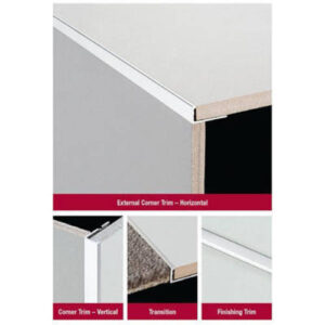 3 Metre Aluminium Angle 15mm Plain