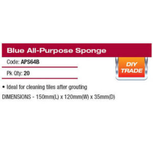 Alternative view of Blue Sponge