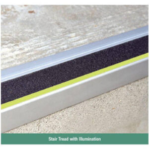 Stair Tread Luminescent 1Mt Anti-Slip Adhesive