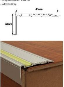 Stair Tread Luminiscent 3M 45mm Anti Slip Adhesive