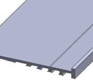 Vinyl Ramp 8mm X 2.5mm X80mm Length 3.3M