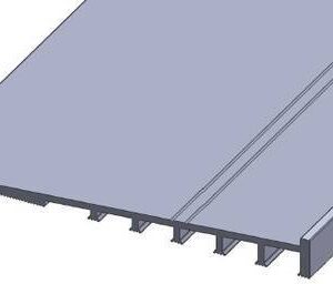 Vinyl Ramp 12mm X 2.5mm X120mm Length 3.3M