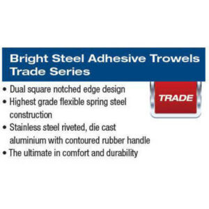 Alternative view of Trowel - Bright Steel 10mm