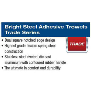 Alternative view of Trowel - Bright Steel 12mm