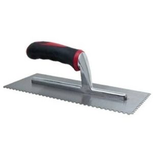 Trowel - Adhesive 12mm With Rubber Handle