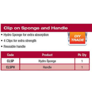 Alternative view of Large Sponge Clip On For Clsph 340 X 180 X 40mm