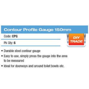 Alternative view of Contour Profile Guage