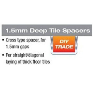 Alternative view of Deep Spacers 1.5mm X 100