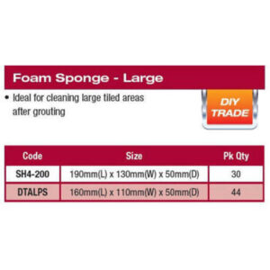 Alternative view of Dta Large Professional Sponge