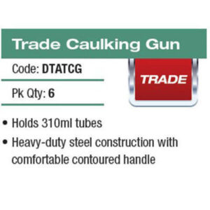 Alternative view of Tradesman Caulking Gun To Suit 310Ml Tubes
