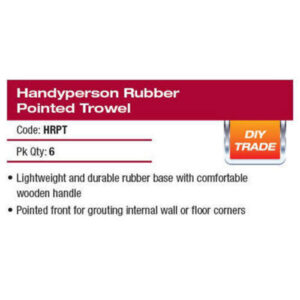 Alternative view of Diy Rubber Pointed Trowel