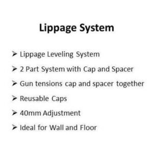 Alternative view of Lippage Starter Kit