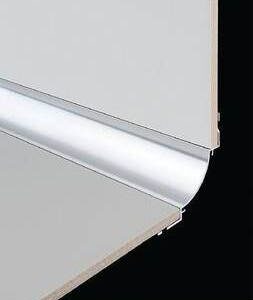 3.6 Metre Aluminium Cove Trim 10X10 Plain