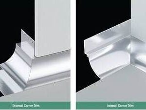 C/Trim Ext Cnr 10X10 B/Silver