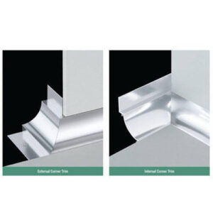 C/Trim Ext Cnr 10X10 M/Silver