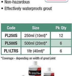 Dta Grout Sealer 1 Litre