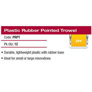 Alternative view of Plas/Rubber Point Trowel