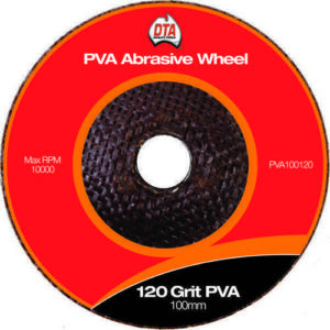 Grinding/Polishing Disc - 120 Grit 100mm 10-Pack