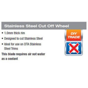 Alternative view of S/Steel Cutting Wheel 115mm X 1mm