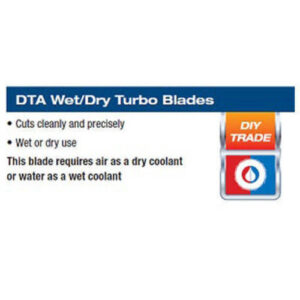 Alternative view of Diamond Blade - Turbo 230mm