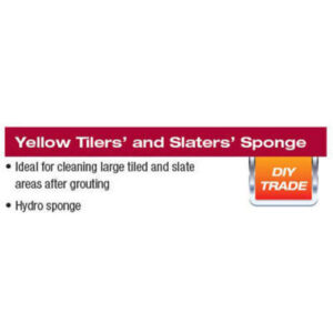 Alternative view of Tilers & Slaters Sponge Large 12'' X 8''