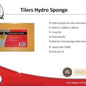 Tilers & Slaters Sponge Small 6Inch  X 8Inch