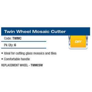 Alternative view of Twin Wheel Mosaic Cutter